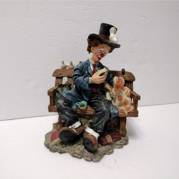 Young Clown Classics #34003 Pokey and Friend Figurine, Vintage Resin - Picture 1 of 8